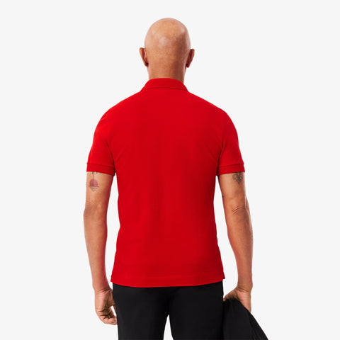 POLO MAS MC LACOSTE VERMELHO 240