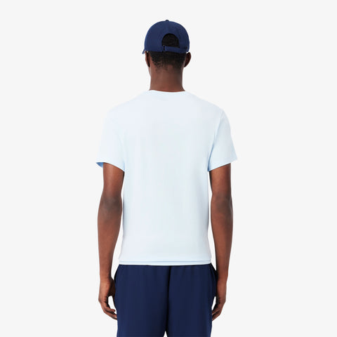 CAMISETA MAS MC LACOSTE AZUL CLARO DIK
