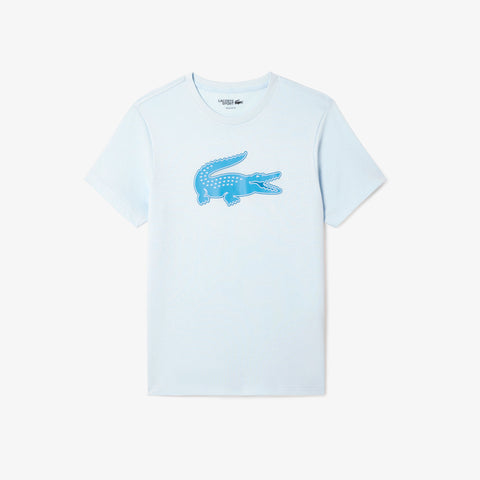 CAMISETA MAS MC LACOSTE AZUL CLARO DIK