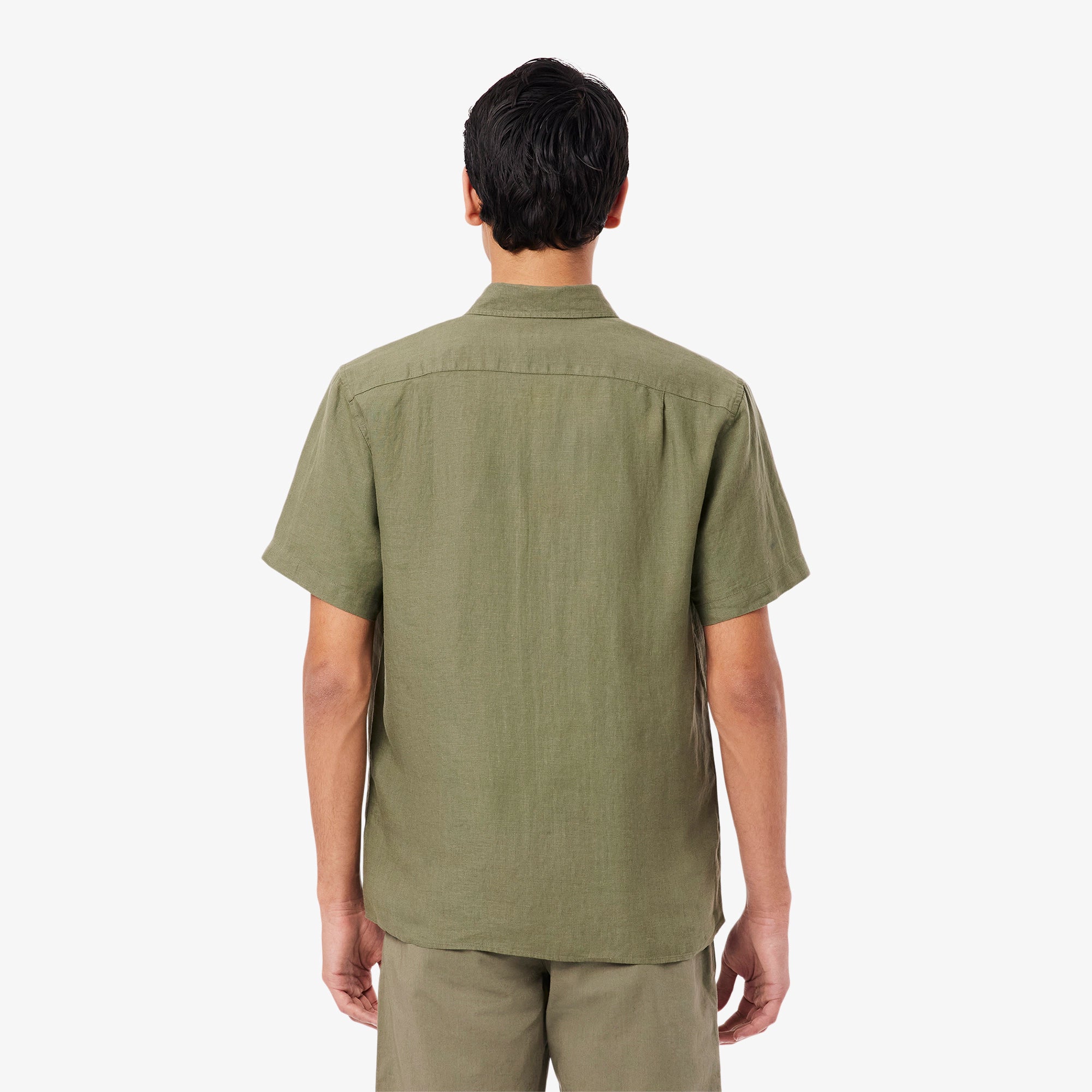 CAMISA MC MAS LACOSTE VERDE MUSGO BMY