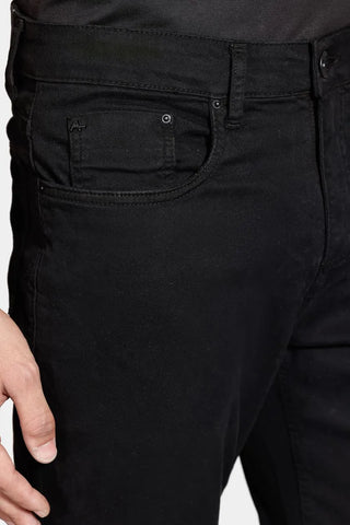 CALCA MAS COLOR SLIM MOLETOM COLOR PRETO