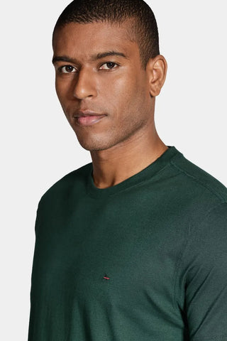 CAMISETA MC MAS ARAMIS BASICA VERDE FLORESTA