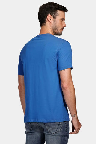 CAMISETA MC MAS ARAMIS BASICA AZUL ROYAL