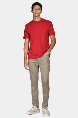 CAMISETA MAS MC LIQUID COTTON ARAMIS VERMELHO CARMIM