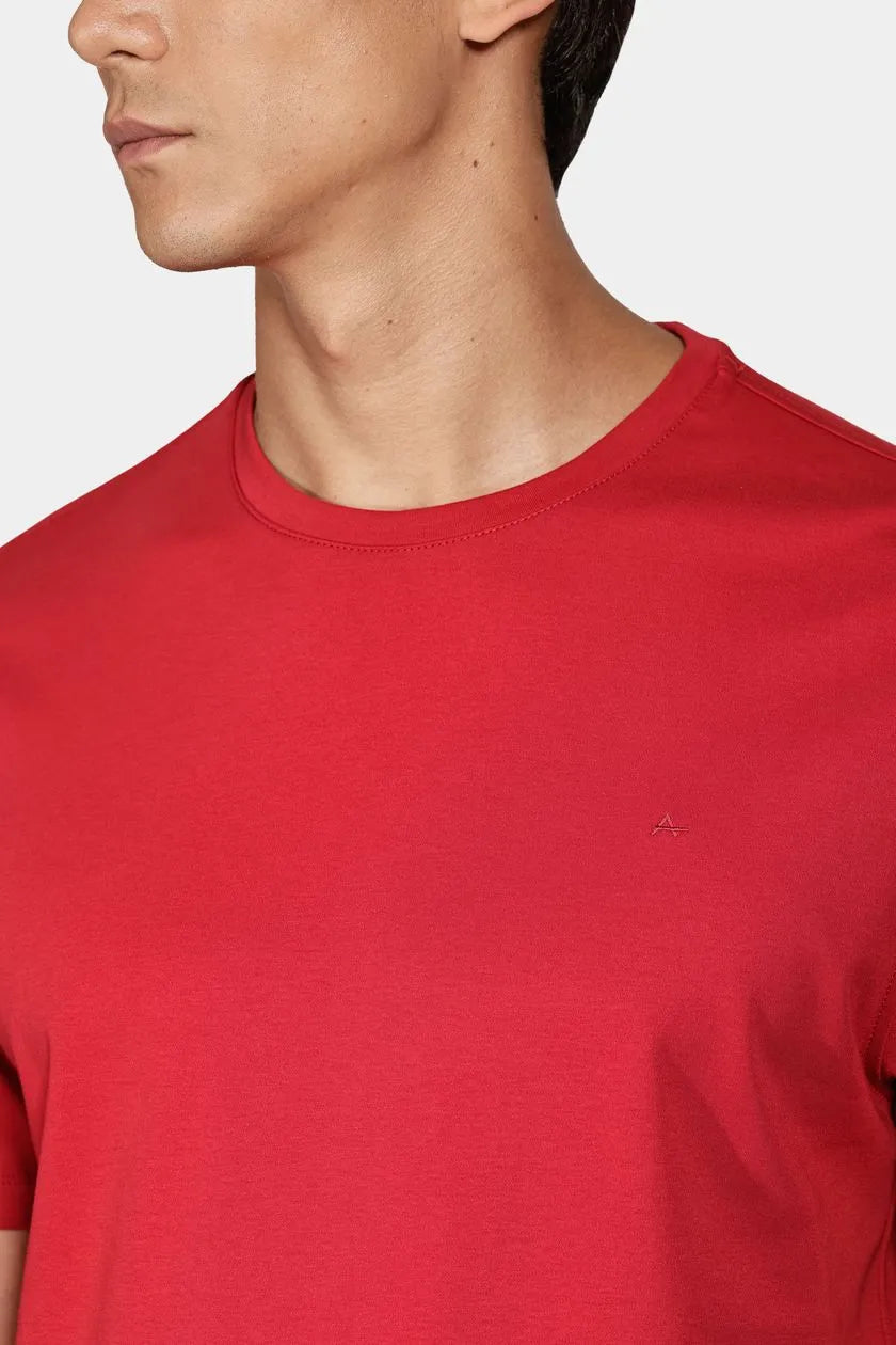CAMISETA MAS MC LIQUID COTTON ARAMIS VERMELHO CARMIM