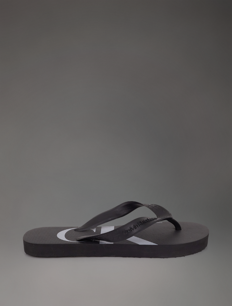 CHINELO CKJ KIDS MAS LOGO CORRIDO CK PRETO