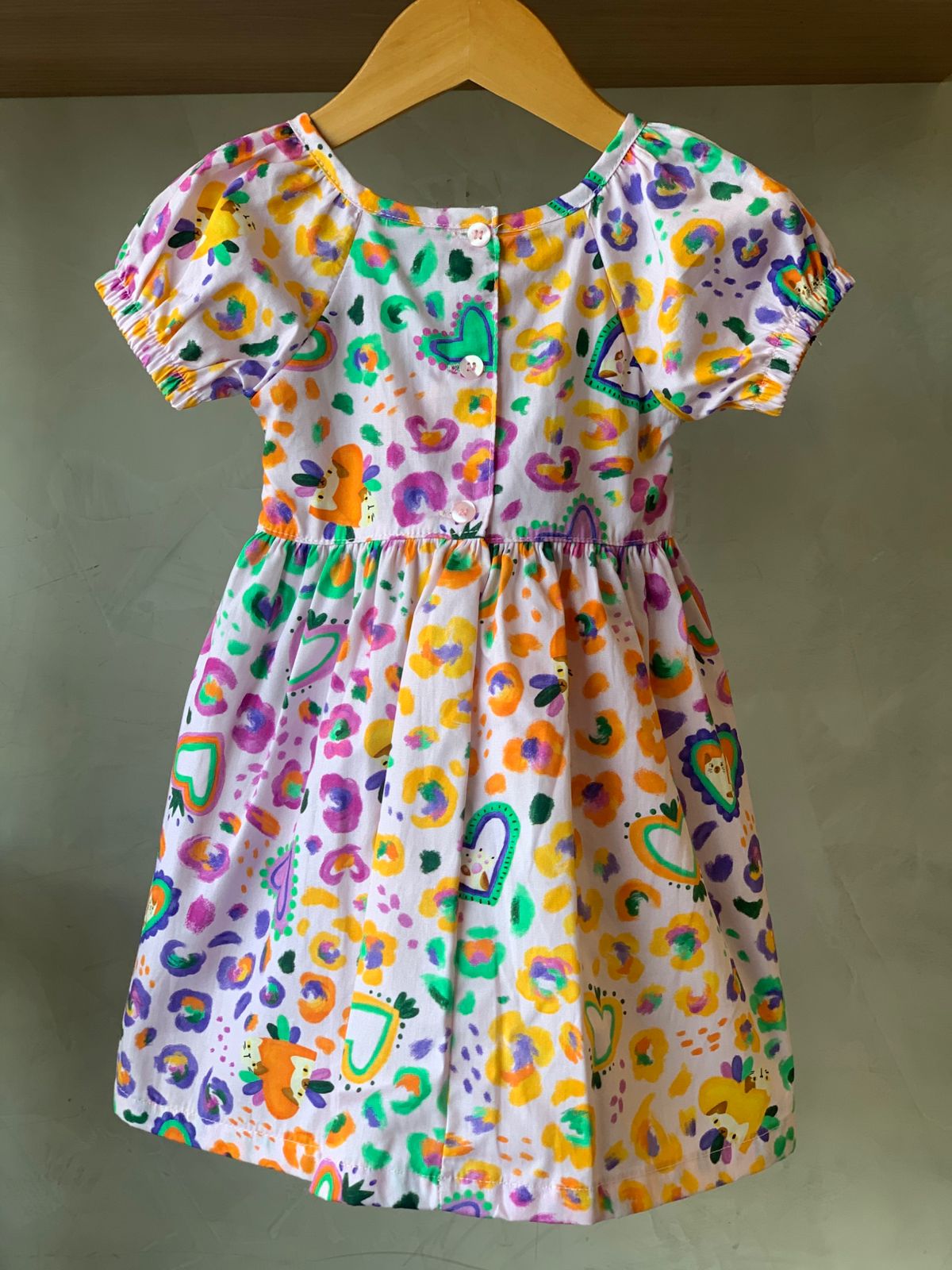 VESTIDO E CALCINHA BB POP PRINT LILAS