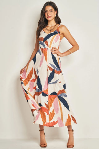 VESTIDO LG ALCA VISCOLINHO ROMANCE TROP BUTTER