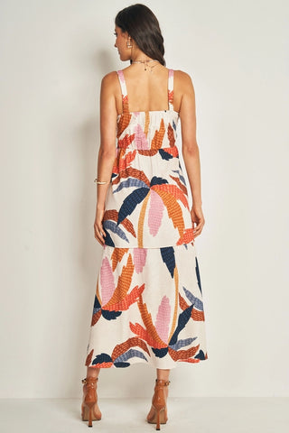 VESTIDO LG ALCA VISCOLINHO ROMANCE TROP BUTTER