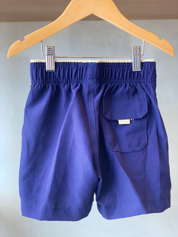 SHORT TACTEL MASC KIDS LISO MARINHO