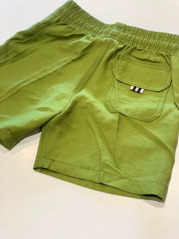 BERMUDA MAS KIDS ALFA PREMIUM VISCOSE VERDE ESMERALDA