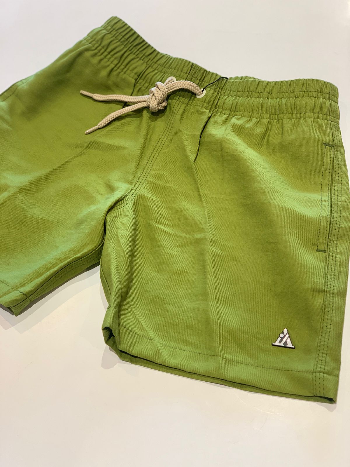 BERMUDA MAS KIDS ALFA PREMIUM VISCOSE VERDE ESMERALDA