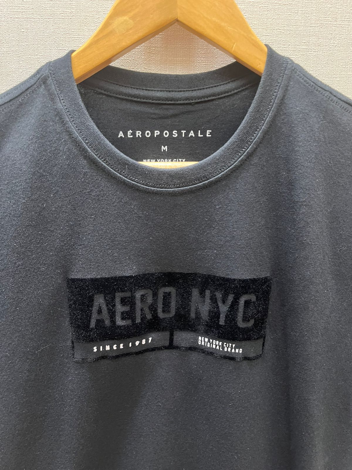 CAMISETA MAS MC SILKADA AEROPOSTALE PRETO