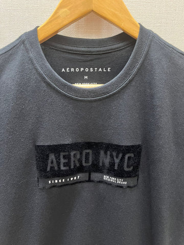 CAMISETA MAS MC SILKADA AEROPOSTALE PRETO