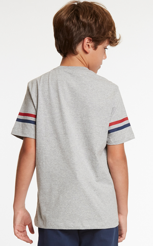 CAMISETA MC MAS TEEN SILKADA MESCLA MEDIO