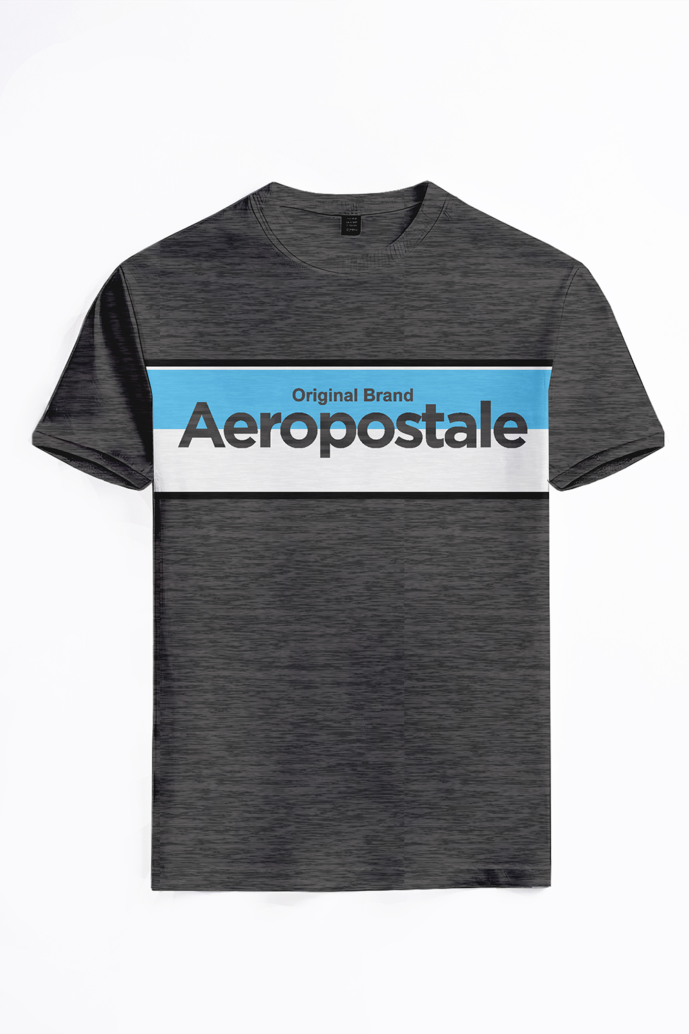 CAMISETA MC MAS TEEN SILKADA AEROPOSTALE MESCLA ESCURO