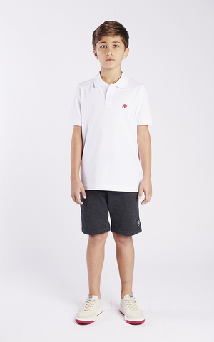POLO MC MAS TEEN AEROPOSTALE BRANCO