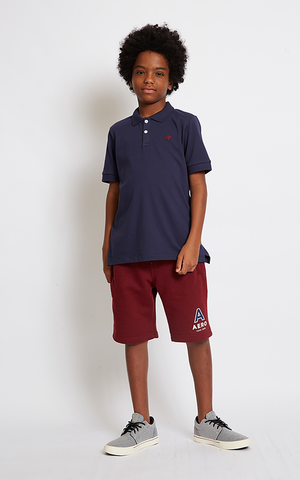 POLO MC MAS TEEN AEROPOSTALE MARINHO