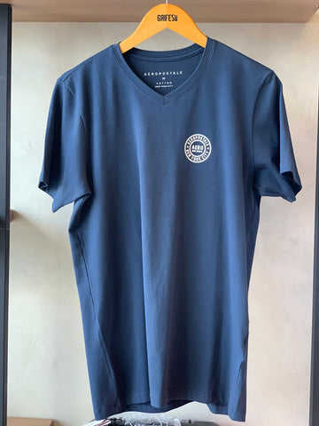 CAMISETA MAS MC COTTON AEROPOSTALE MARINHO