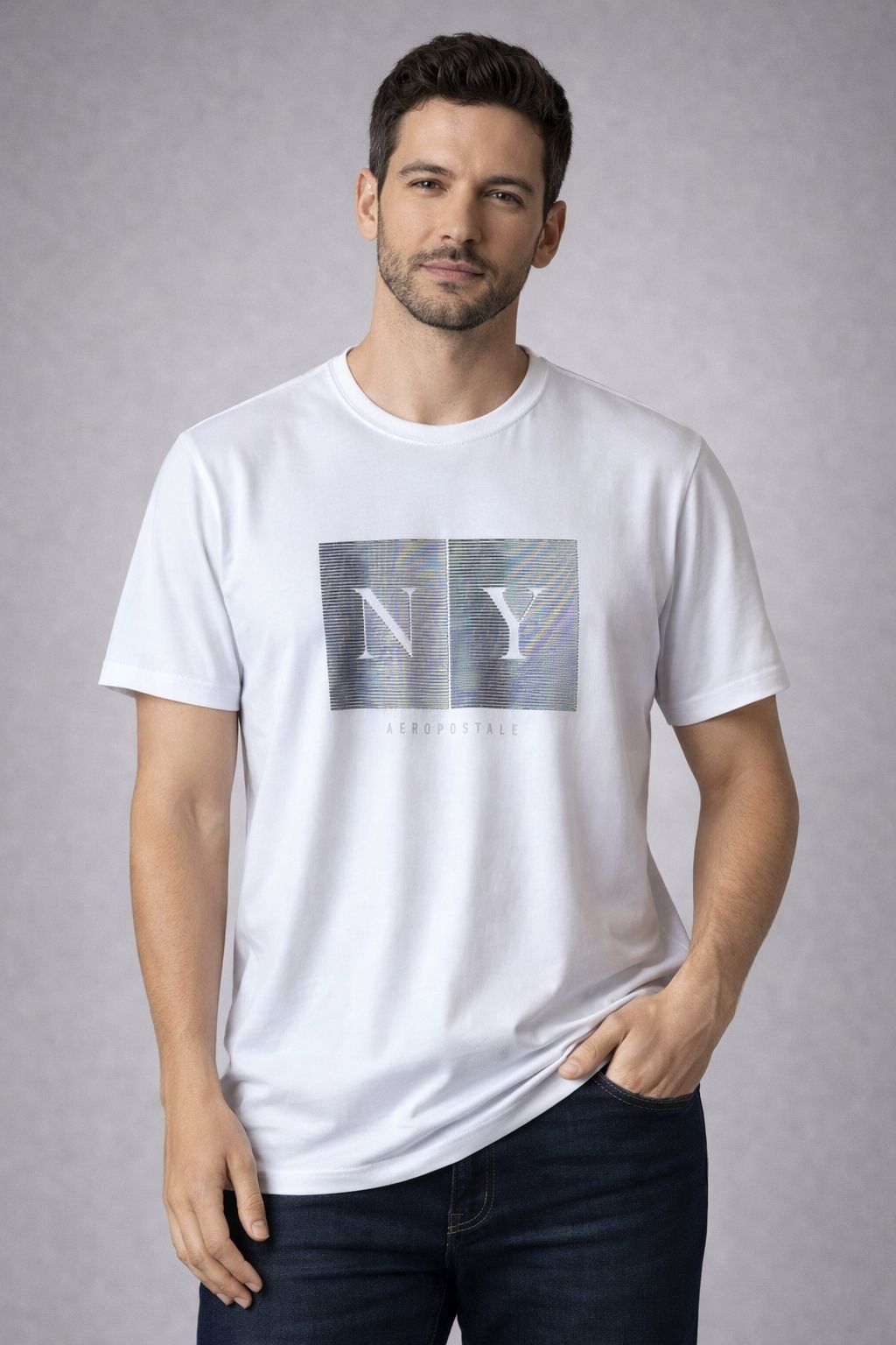 CAMISETA MAS MC PLATINUM SILKADA BRANCO