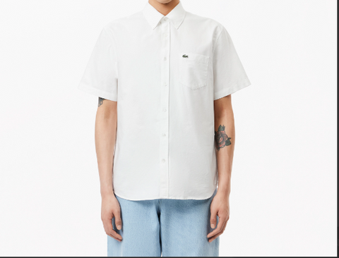 CAMISA MC MAS LACOSTE BRANCO 001
