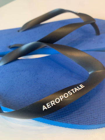 CHINELO MASC BASICA A87 AEROPOSTALE AZUL