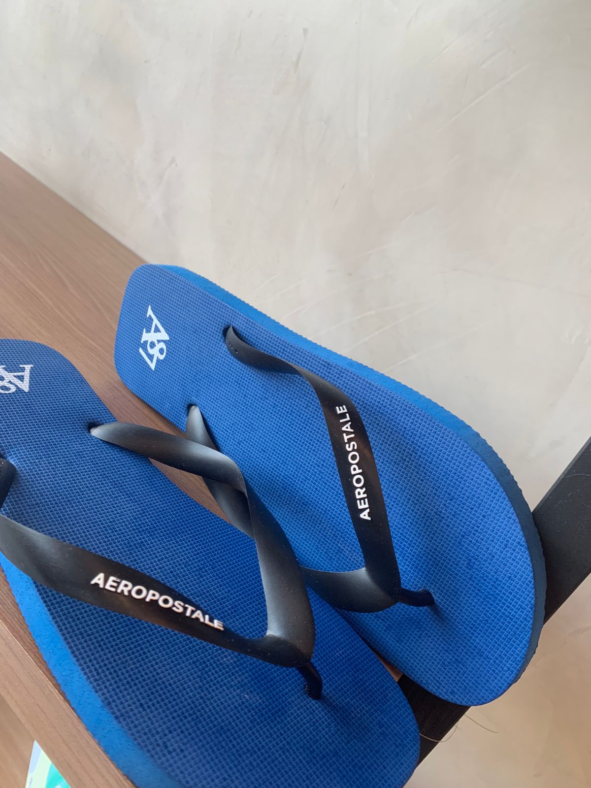 CHINELO MASC BASICA A87 AEROPOSTALE AZUL