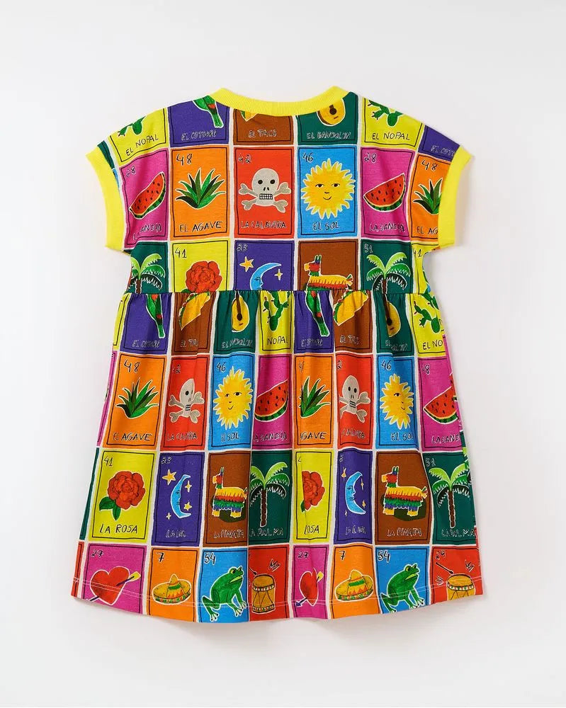 VESTIDO MALHA SUERTE FABULA ESTAMPADO