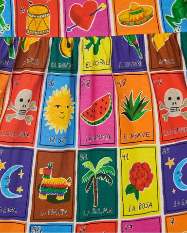 VESTIDO MALHA SUERTE FABULA ESTAMPADO