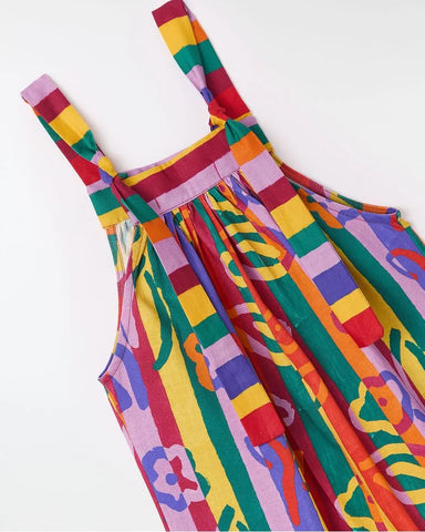 MACACAO FEM MALHA FLOR DE RAYS FABULA ESTAMPADO