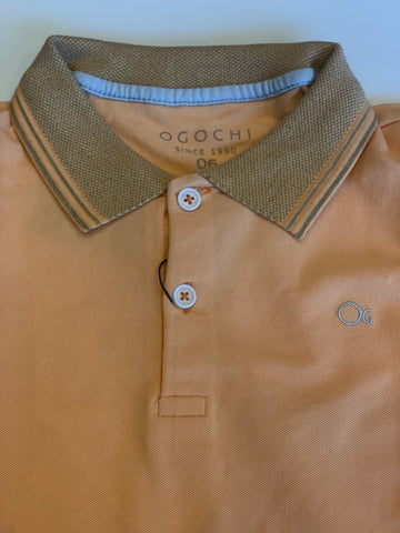 POLO OGOCHI INF MC CASUAL SLIM LARANJA 1139