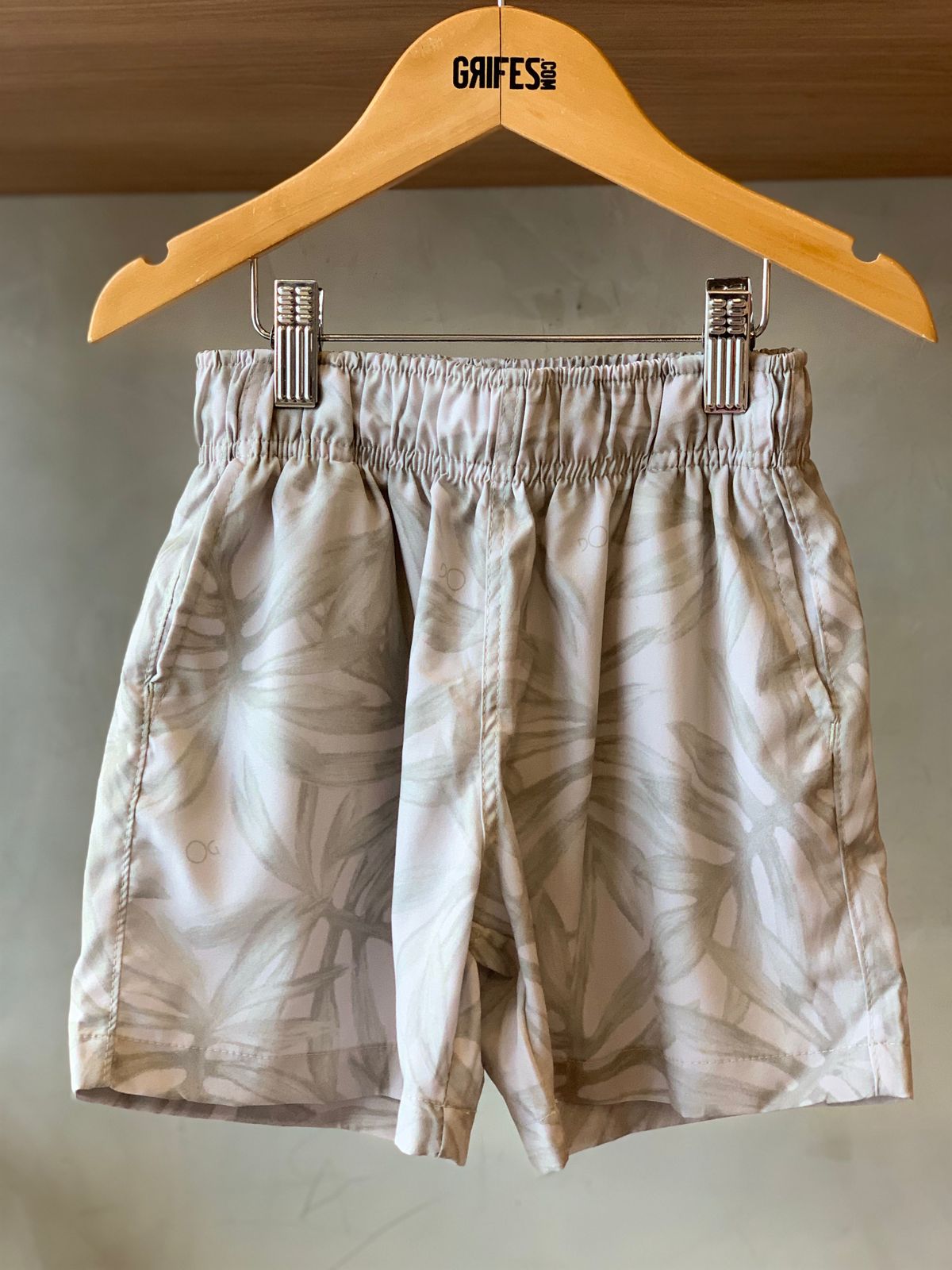 BERMUDA OGOCHI INF BOXER EST ESSENCIAL CINZA 9745