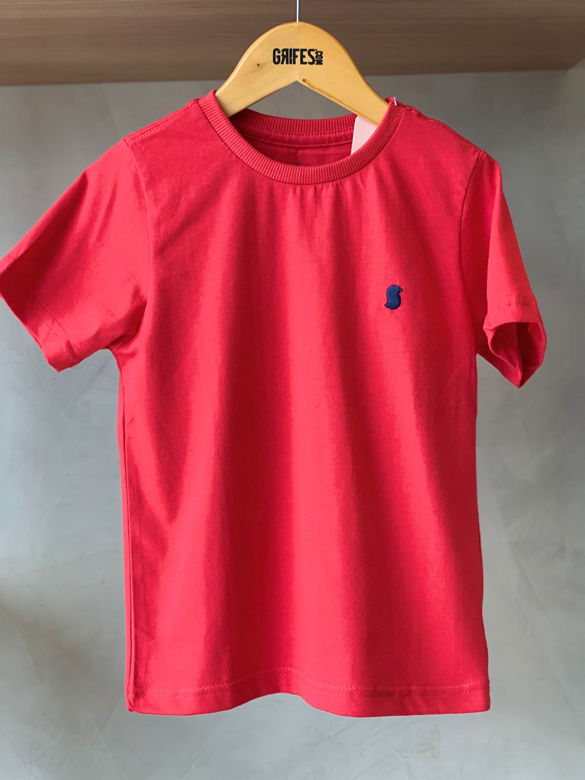CAMISETA MAS MC BASIQUINHO FUN VERMELHO