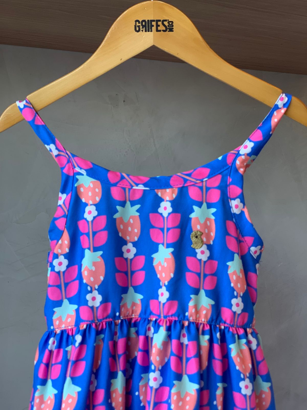 VESTIDO FEM BASIQUINHO FUN AZUL