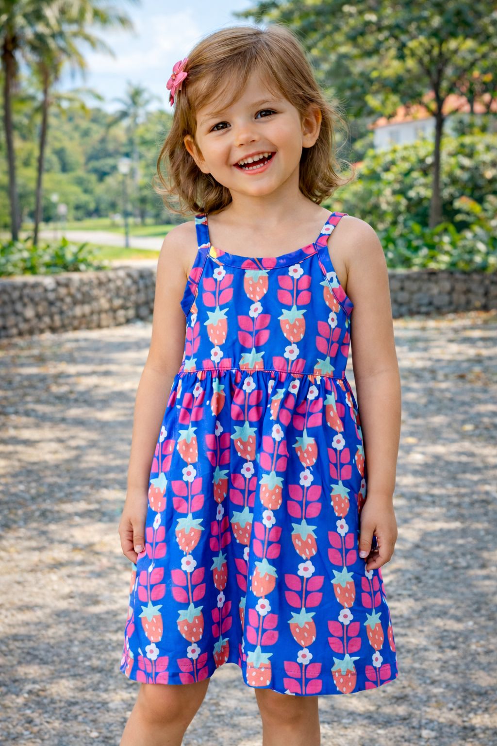 VESTIDO FEM BASIQUINHO FUN AZUL