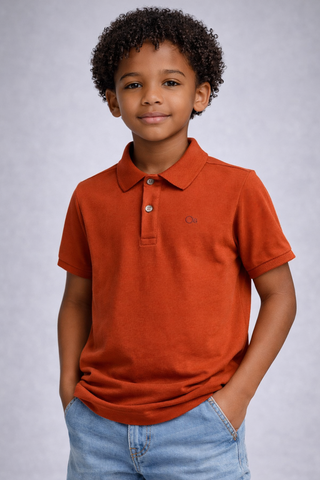 POLO OGOCHI INF MC ESSENCIAL SLIM FERRUGEM 1250