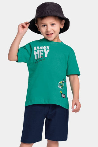 CONJ MAS CAM RAAWR HEY E BER MLT LOTUS VERDE/MARINHO