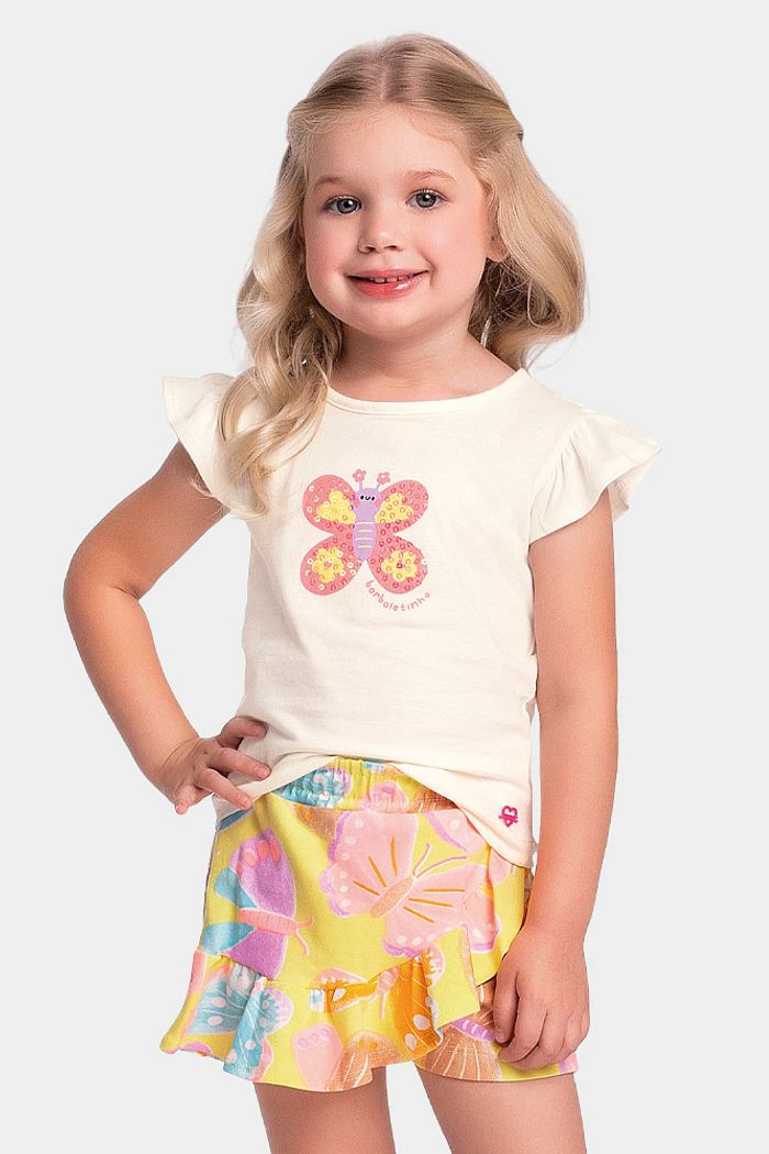 CONJ FEM BL SM BORB LANT E SHORT LAISE MARFIM/ROSA