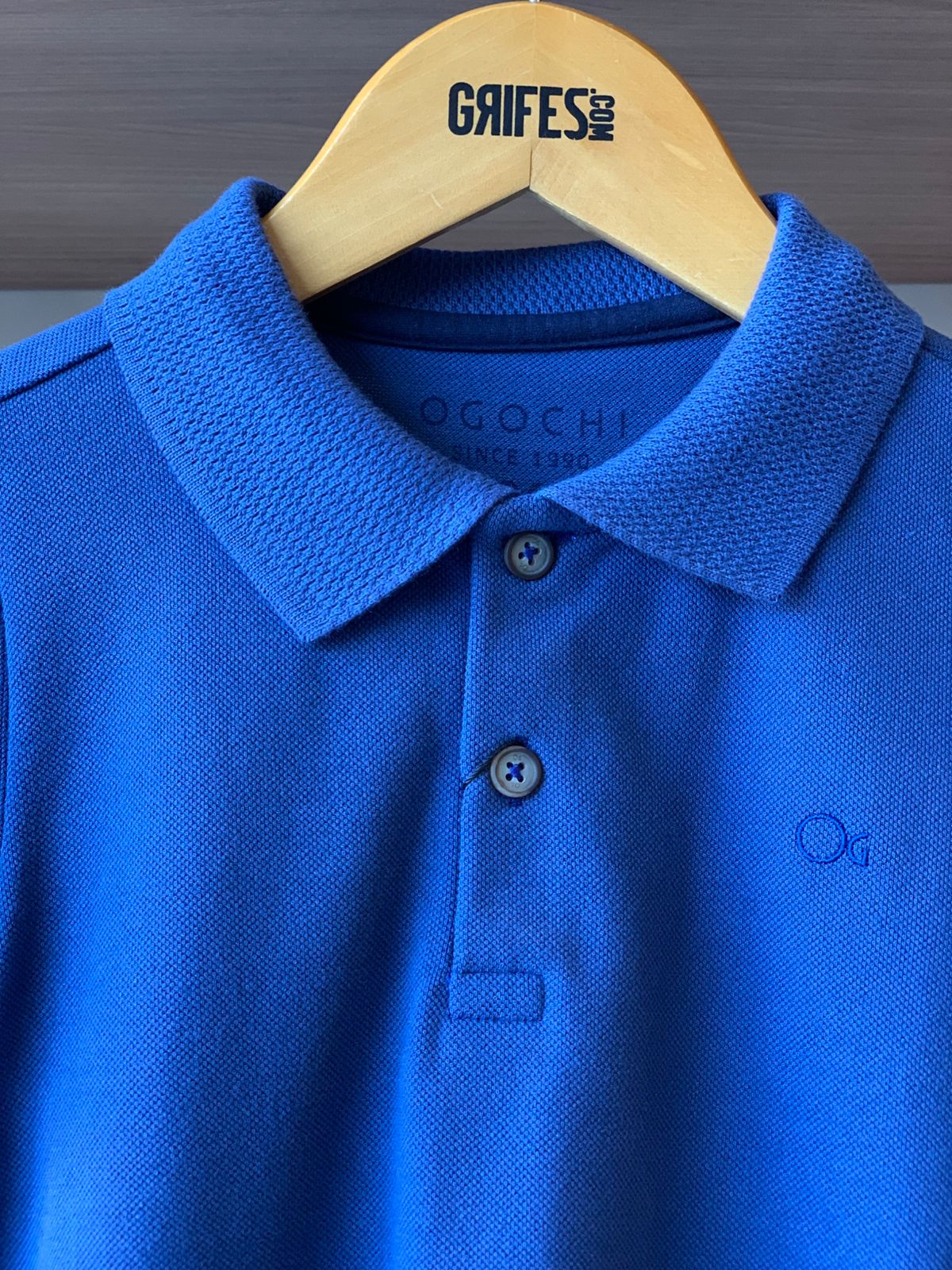 POLO OGOCHI INF MC ESSENCIAL SLIM AZUL PETROLEO 4030