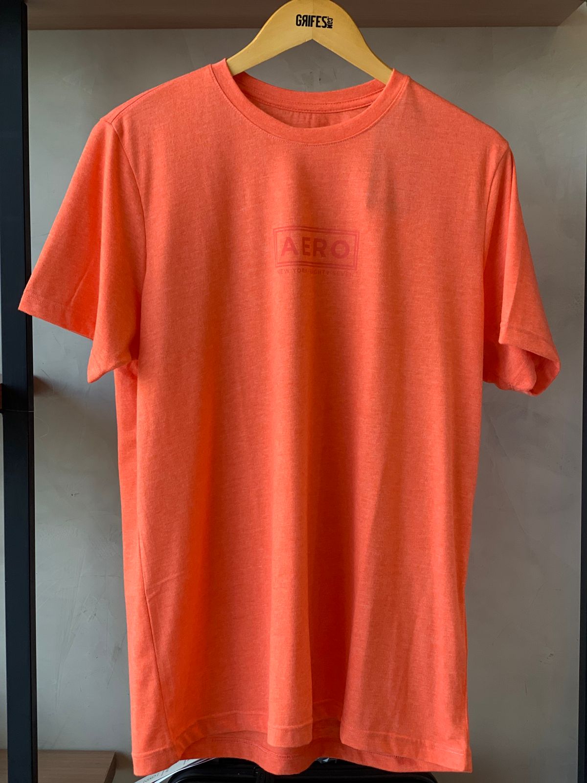 CAMISETA MASC MC AEROPOSTALE LARANJA