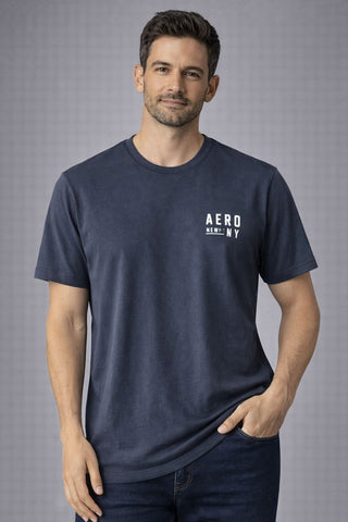 CAMISETA MASC MC COMFORT AEROPOSTALE MARINHO