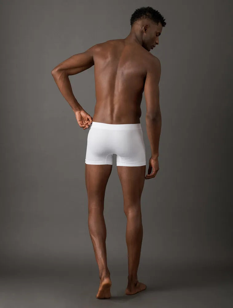 KIT 03 CUECAS CKJ LOW RISE TRUNK S COST BRANCO