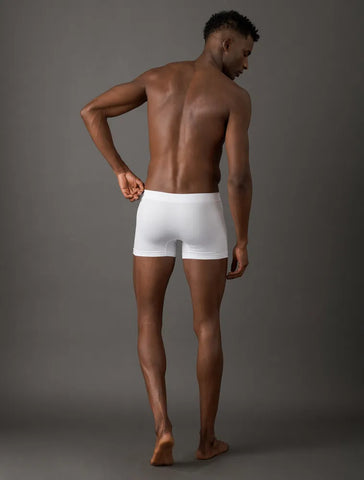 KIT 03 CUECAS CKJ LOW RISE TRUNK S COST BRANCO
