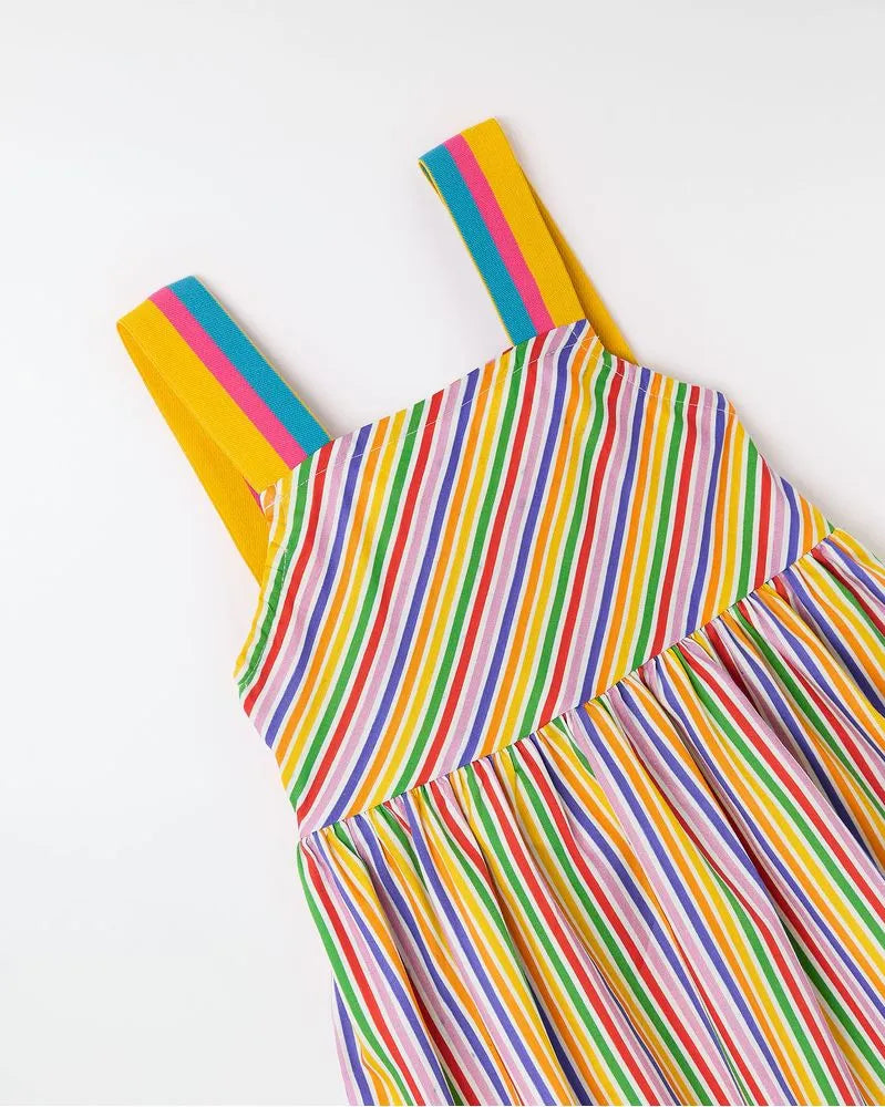 VESTIDO FEM MULTICOLOR MINI FABULA MULTICOLOR