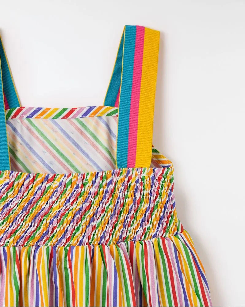 VESTIDO FEM MULTICOLOR MINI FABULA MULTICOLOR