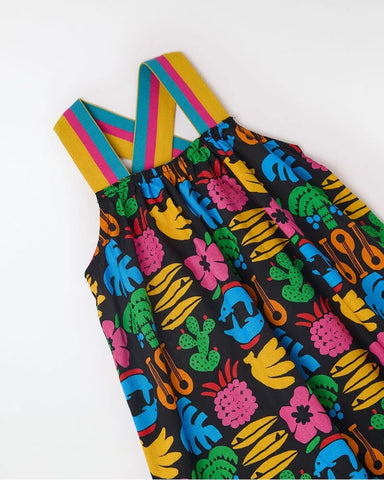 VESTIDO FEM SOL DE VERANO FABULA PRETO