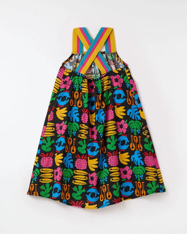 VESTIDO FEM SOL DE VERANO FABULA PRETO