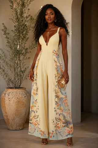 MACACAO PANTALONA ENCANTO BOHO FARM AMARELO
