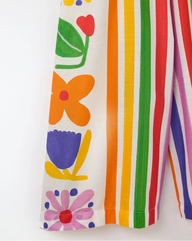 MACACAO FEM BARRADO MULTICOR FABULA MULTICOR