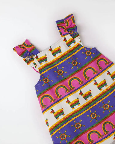 MACAQUINHO BEBE FEM FIESTA FABULA ESTAMPADO